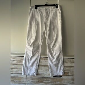 🤍 KUT From The Kloth Reese Crop Straight Leg White Jeans Size 4